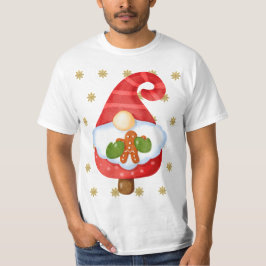 Santa Gnome T Shirt