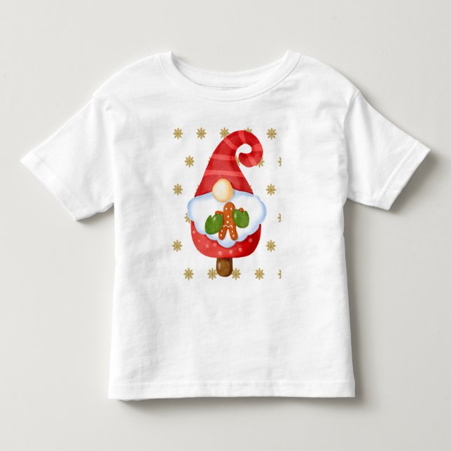 Santa Gnome T Shirt (Framsida)