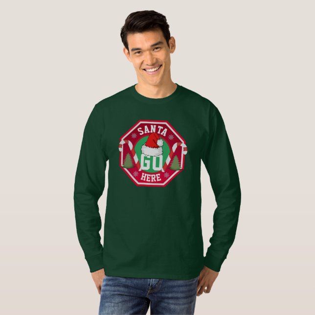 Santa Go hit T Shirt (Hel framsida)