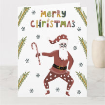 Santa God jul Card