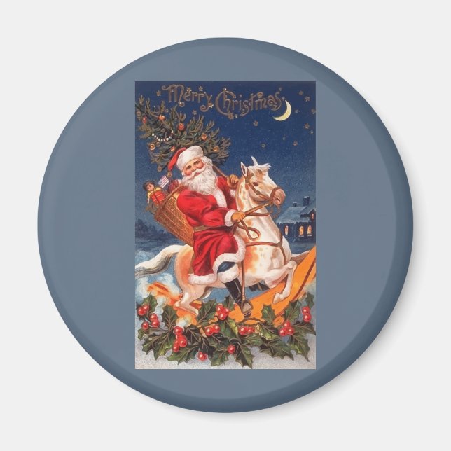 Santa God jul Magnet (Framsidan)