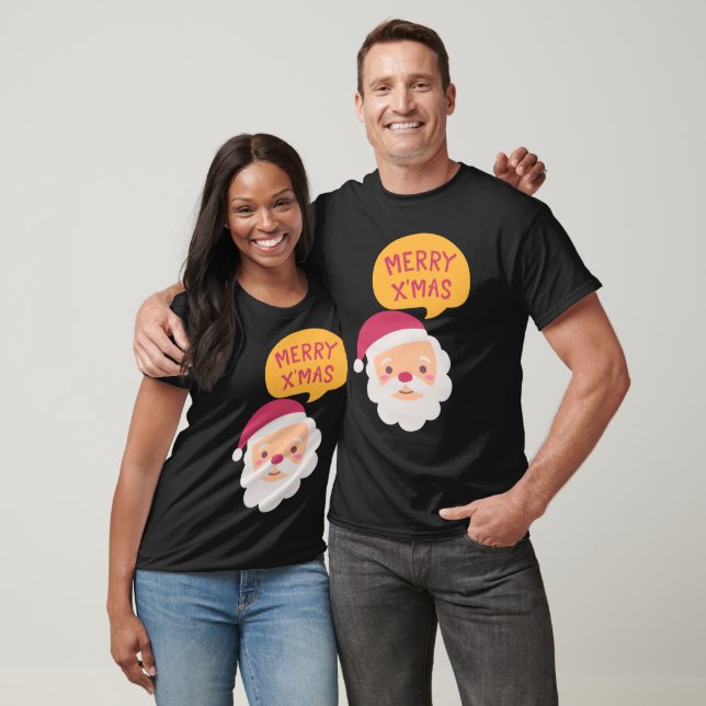 Santa God jul T-shirt (Unisex)