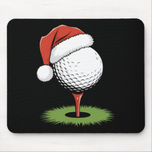 Santa Golf Boll för jul Golf Boll jul Musmatta