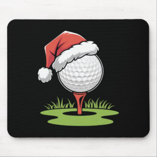Santa Golf Boll för jul Golf Boll jul Musmatta