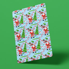 Santa Golfing by Julgran Casinokort