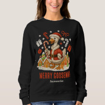 Santa Goose Ugly God jul-Helgdag