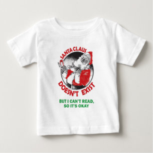 Santa gör inte, Finnas-Men jag kan inte läsa, s T-shirt