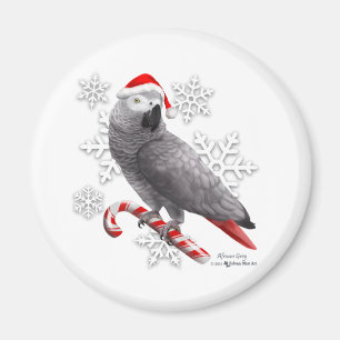 Santa grå färgmagnet magnet