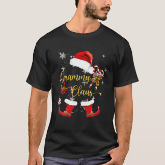 Santa Grammy Claus julmatchning Familj Pajam T Shirt