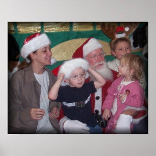 santa grupp med mamman poster