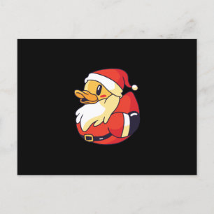 Santa gummi anka vykort