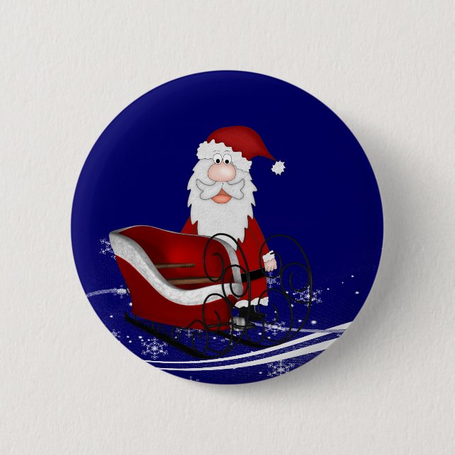 Santa & Hans Sleigh-jul Knapp (Framsida)