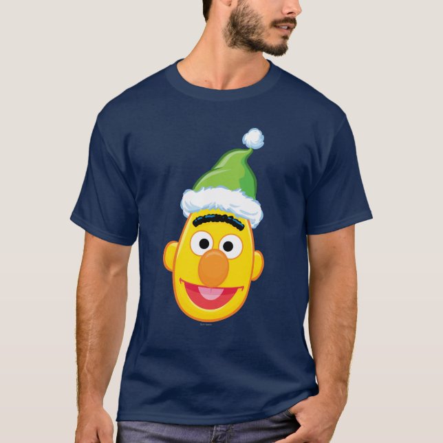 Santa Hat Bert T-shirt (Framsida)