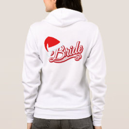 Santa Hat Bride Sweat Shirt white T Shirt