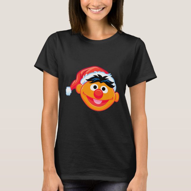 Santa Hat Ernie  T Shirt (Framsida)