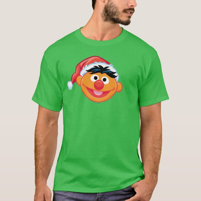 Santa Hat Ernie Tee (Framsida)