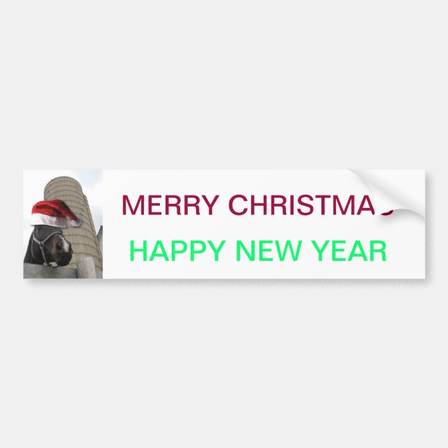 Santa Hat Horsey Bildekal (Framsidan)