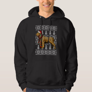 Santa Hat Julafton Boykin Spain Ugly jul Hoodie