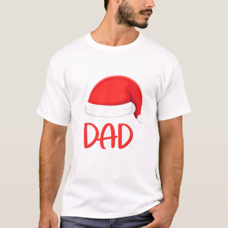 Santa Hat Matching Family T Shirt
