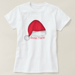 Santa Hat Personlig T Shirt