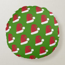 Santa Hat Round cushion