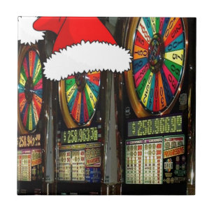 Santa Hat Slot Maskiner Kakelplatta