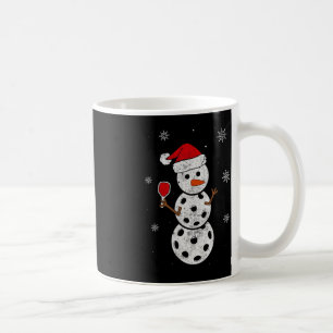Santa Hat Snögubbe-gåvor för Julafton Roligt Pickl Kaffemugg
