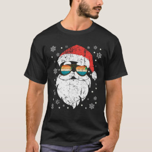 Santa Hat Sunglass julmatchning Familj Manar W T Shirt