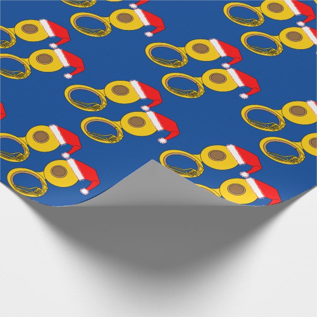 Santa Hat Tuba Presentpapper (Hörn)