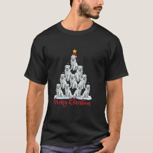 Santa Hat Ugly Julafton Funny Underbar Pyrenees Hu T Shirt