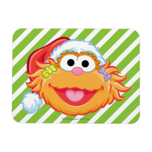Santa Hat Zoe Magnet