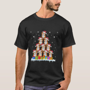 Santa Hat Zuchon Hundälskare Manar Women Kids Chri T Shirt