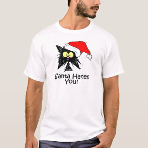 Santa hatar dig tee