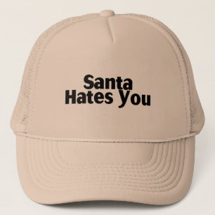 Santa hatar dig truckerkeps