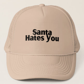 Santa hatar dig truckerkeps