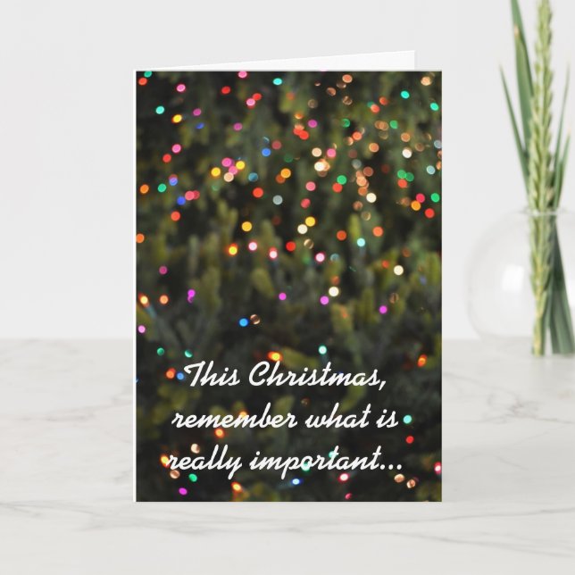 Santa Hatar ditt julkort Helgkort (Framsida)