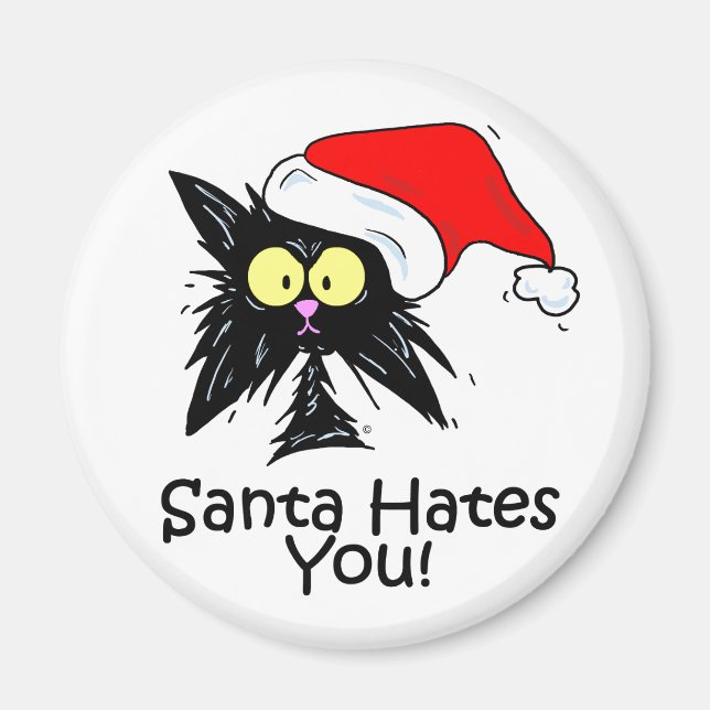 Santa Hates You Magnet (Framsidan)