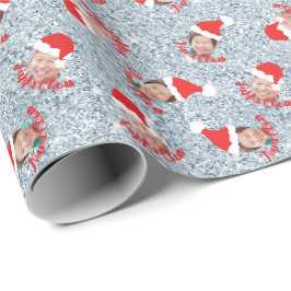 Santa Hats Anpassningsbar Photo Wrapping Papper Presentpapper