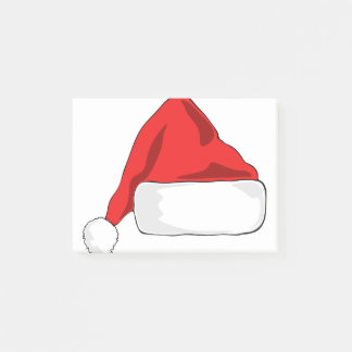 santa hatt post-it block