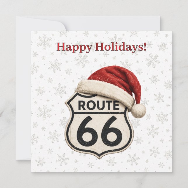 Santa Hatt Route 66 Höligridningar (Framsida)