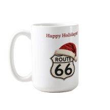 Santa Hatt Route 66 Julkaffe Glädje