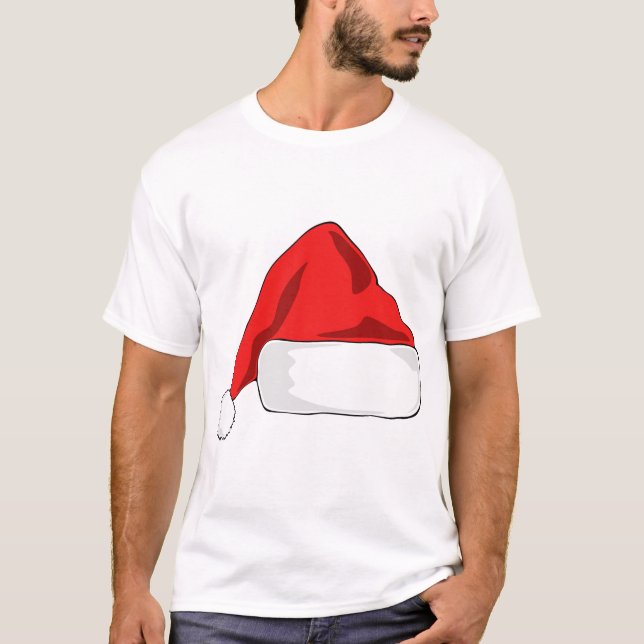 santa hatt t shirt (Framsida)