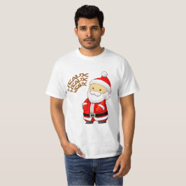 Santa Heaux Heaux Heaux T-tröja T Shirt