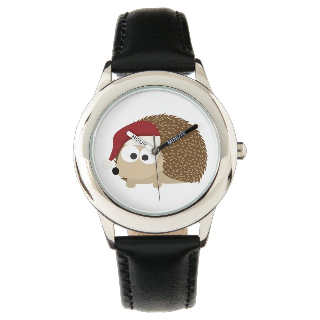 Santa hedgehog armbandsur (Framsida)