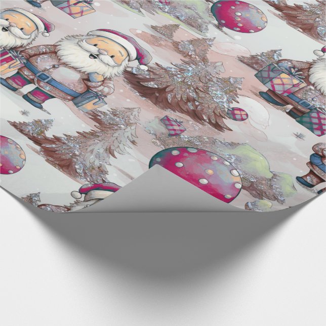 Santa Helpers Elegant Julafton Papper Presentpapper (Hörn)