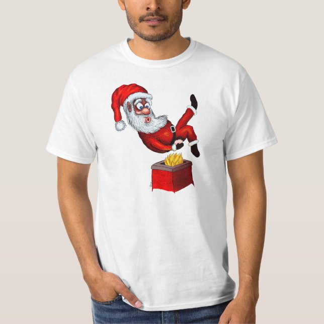 Santa hettända tee (Framsida)