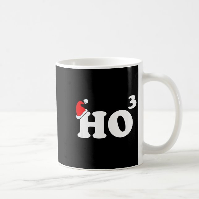 Santa Ho3 Ho Cubed Gift Women Men Teacher Funny Ch Kaffemugg (Höger)