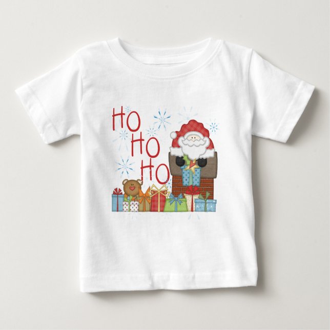 Santa Ho Ho Ho Ho Tshirts och Gifts (Framsida)