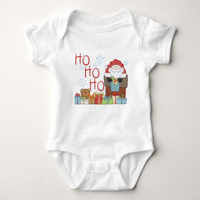 Santa Ho Ho Ho Ho Tshirts och Gifts (Framsida)