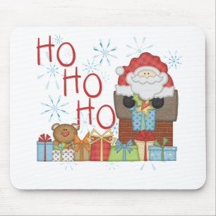 Santa Ho Ho Ho Ho Tshirts och Gifts Musmatta